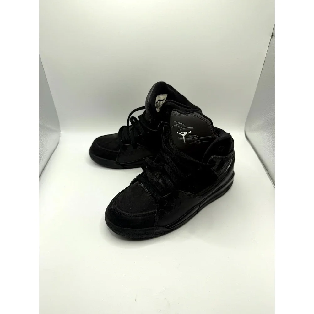 Jordan SC-1 GS 407494-004 Unisex Kid 1 Sneaker Triple Black Basketball‎ Shoes